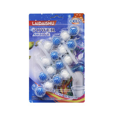 16-ball toilet ball cleaner, toilet cleaner ball, hanging toilet cleaner, deodorizing, removing odor, descaling, blue bubble manufacturer