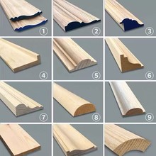 实木线条装饰脚踢线收口吊顶新中式背景墙腰线装饰木线条