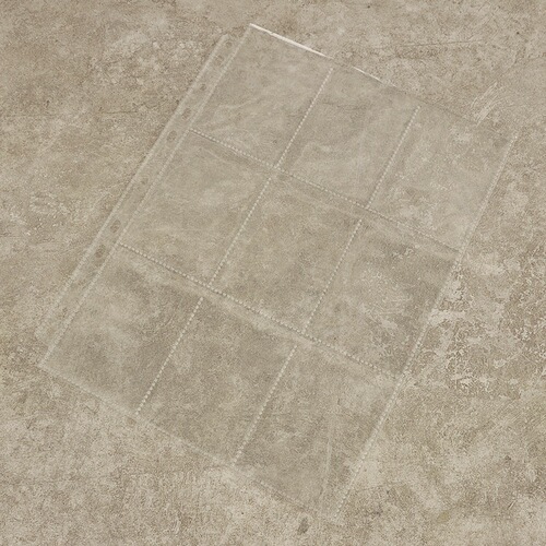 Nine-frame basketball football card NBA star card Pokémon PTCG Magic Game King transparent loose-leaf 9-frame card page