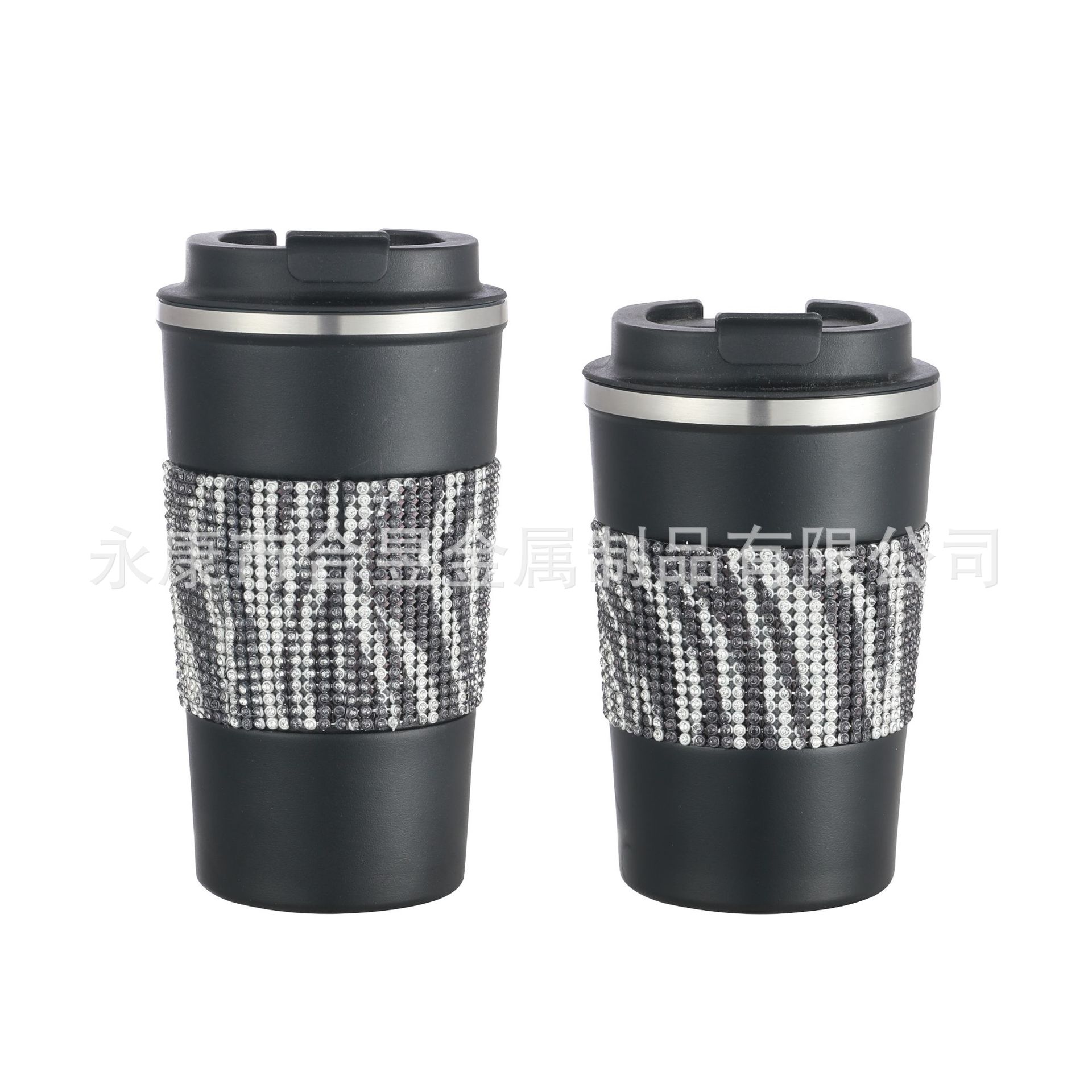 El Acero inoxidable caliente de la venta del Amazonas aisló la taza de café Diamante-integrada