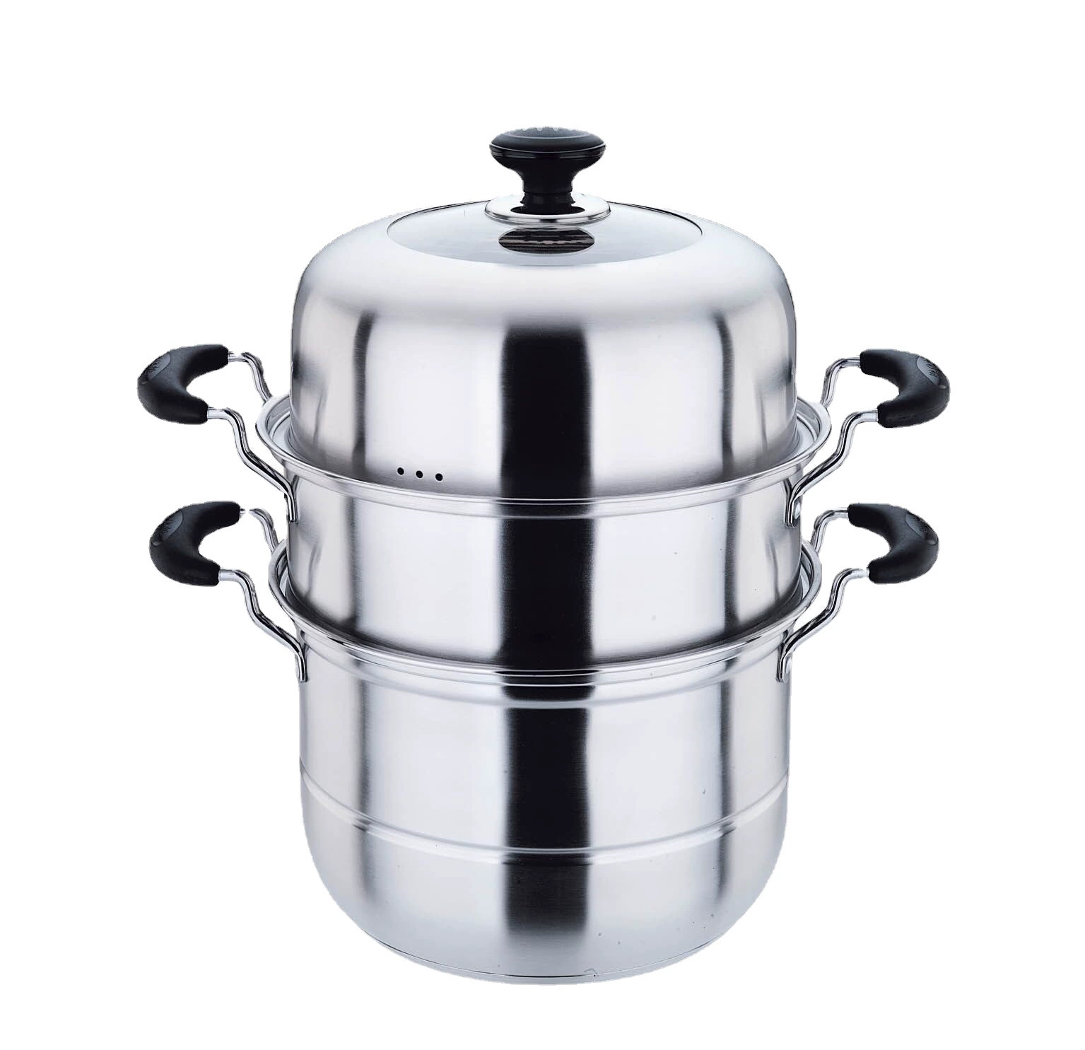 1: "火象（Fire elephants） ZZW three-layer steamer HXG-ZG205 28CM steamer"