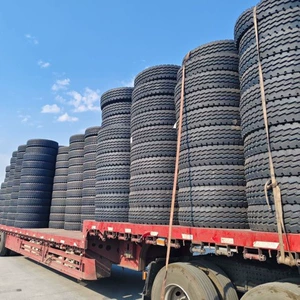315/80R22.5 old three-line semi-trailer all-steel crane wear-resistant 20-ply brand new vacuum genuine tire