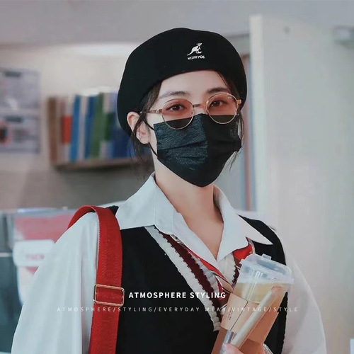 Kangaroo Bailey Hat Men's Autumn and Winter Mesh Ins Trendy Brand Versatile Big Head Size Progressive Painter Hat Women's Wholesale