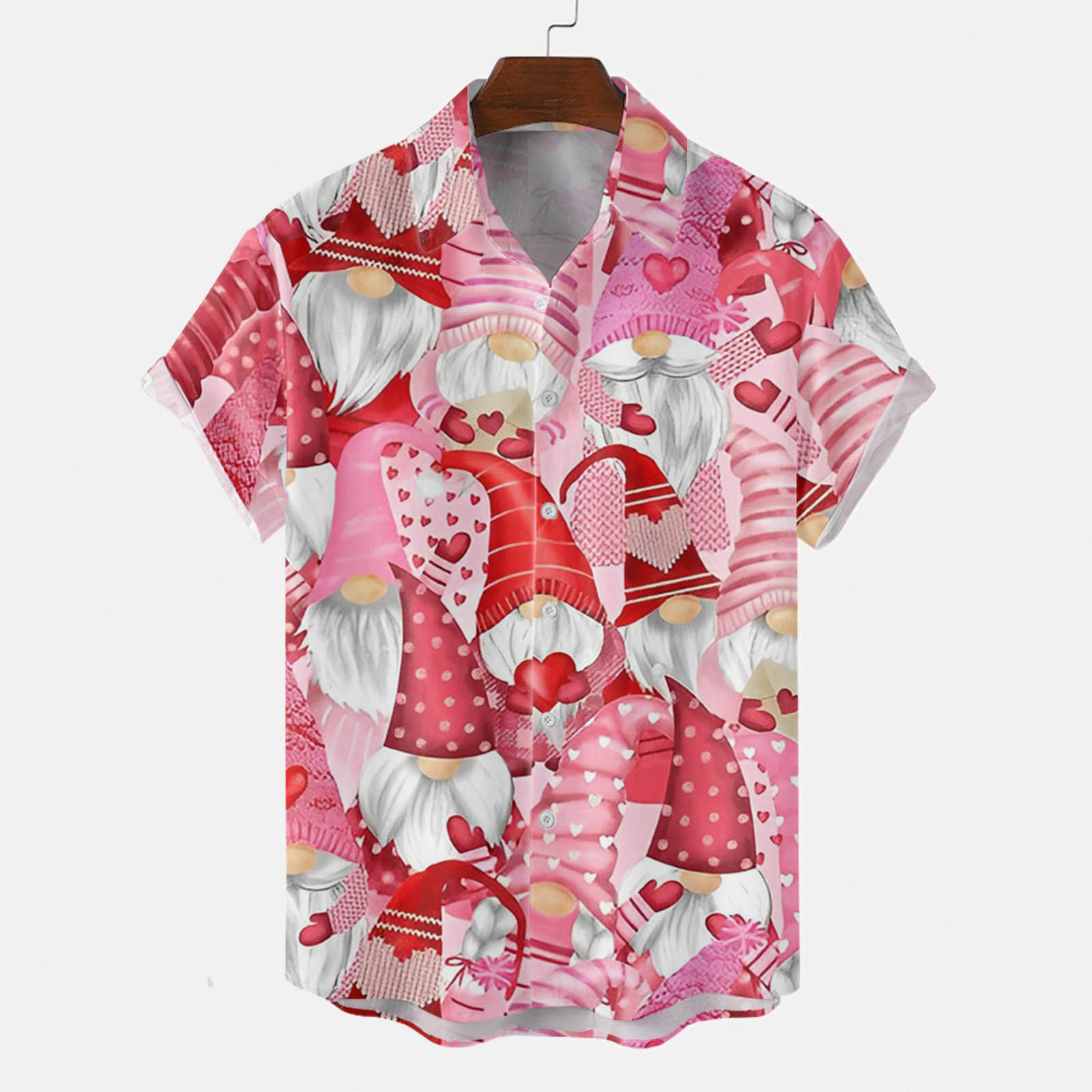 3d love blusa de manga corta con estampado digital, cita romántica, camisa de un solo pecho transpirable de estilo casual de todo fósforo MB1