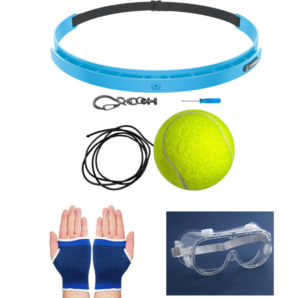 Boxeo de reacción montado en la cabeza bolas de entretenimiento de descompresión para niños bolas de velocidad mágica entrenador de boxeo de ojos para adultos