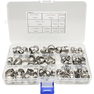 �羳100pcs���b 304���P䓆ζ��o�O�����̶��܊A5.3-15.3mm�M���b