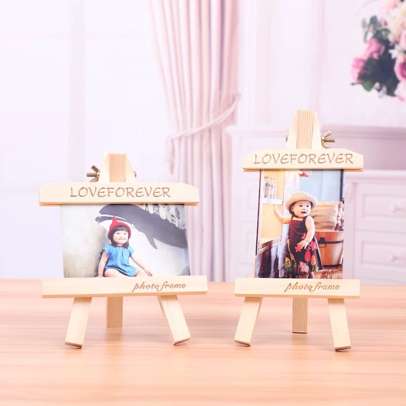 Creative Solid Wood Photo Frame Display Stand Picture Frame 7inch 7 5 6 8 10 a 4inch Children's Wedding Photo Frame Wooden