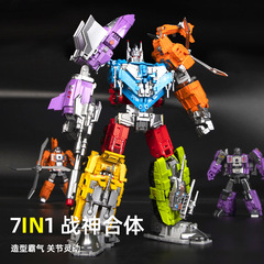 擎天手辦柱變形玩具汽車金剛7模型大黃蜂機器人男孩兒童合金正版6