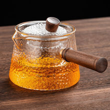 加厚玻璃茶壶耐高温侧把壶煮茶器家用煮烧水泡茶茶具套装