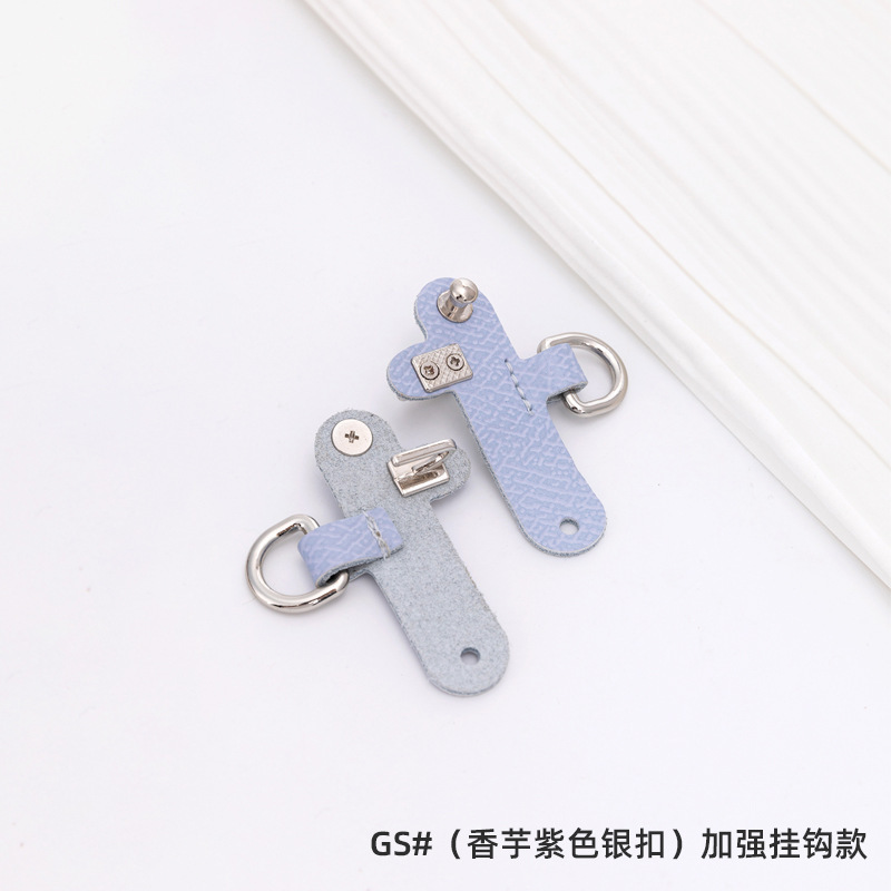 (taro purple silver buckle) 2 reinforced hook styles