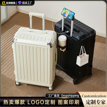 定制批发20寸行李箱女便携旅行箱学生男拉杆箱结实耐用24寸行李箱