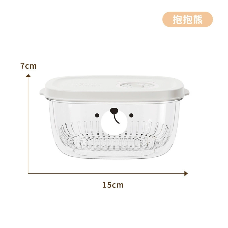 Контейнер для ингредиентов на кухне, анти-складировка, хранение лука, имбиря, чеснока, свежая нарезка, дренажная коробка, холодильная