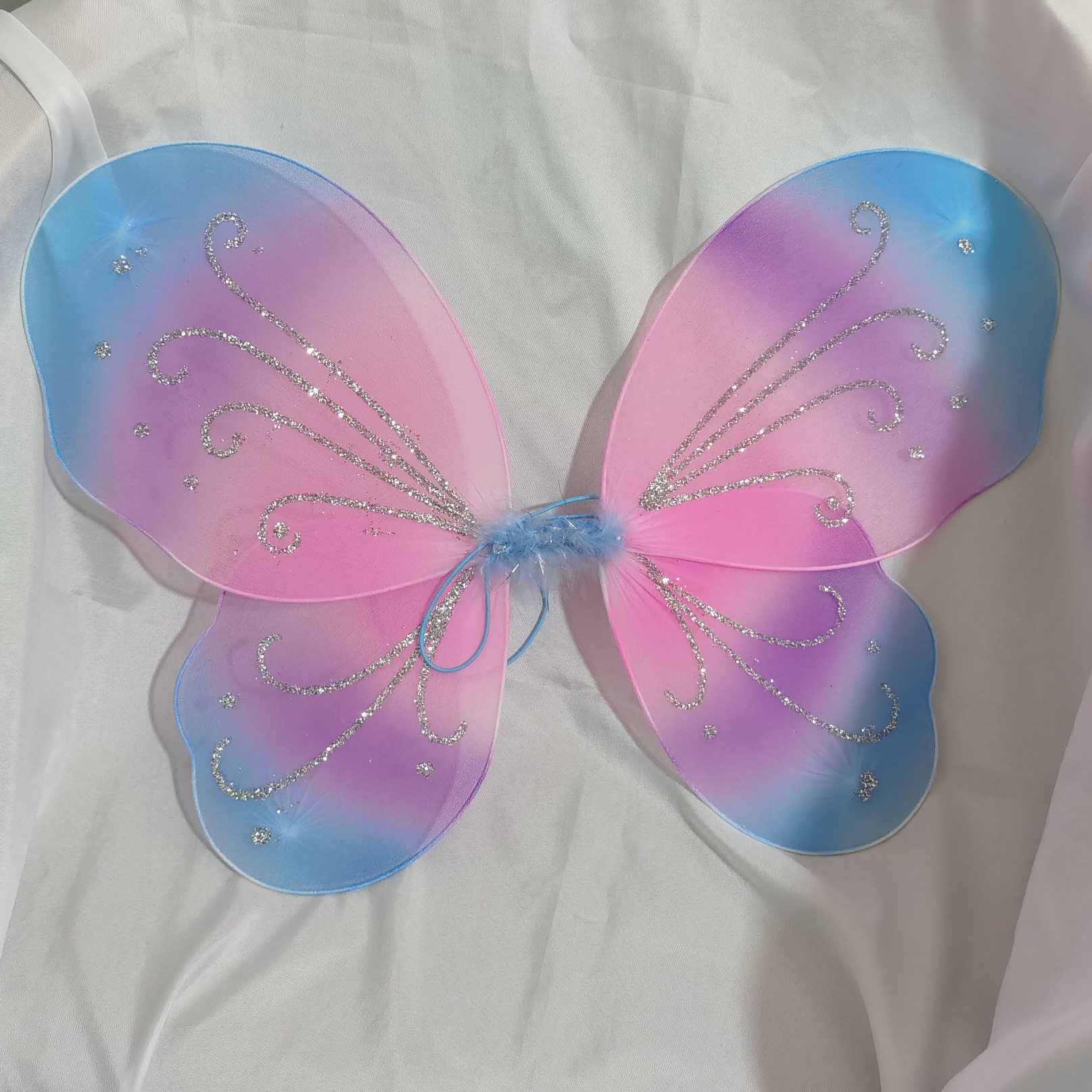 Alas de mariposa coloridas para niños, disfraz de actuación, accesorios para escenario