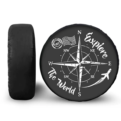 car spare tire cover, Spare wheel cover - 14inch-5020bz50-1
