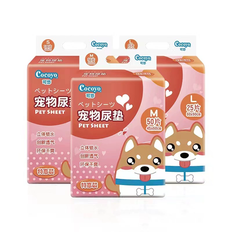 Бесплатная доставка Cocoyo подгузник для домашних животных подгузник для собак и кошек одноразовые тренировочные Подгузники 100 шт.