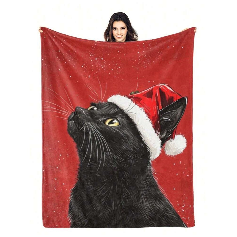 Flannel cute Christmas children's duvet for living room