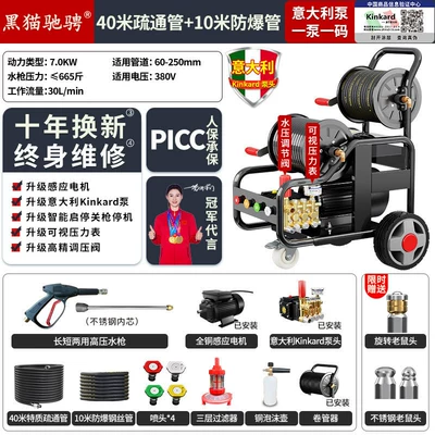 Car washing machine – Drain Cleaning Car Wash Machine - drainage-pipe-car-wash-shop-special-model-italian-brand-pump-three-phase-70-kilowatt-3325kg-40m-10m