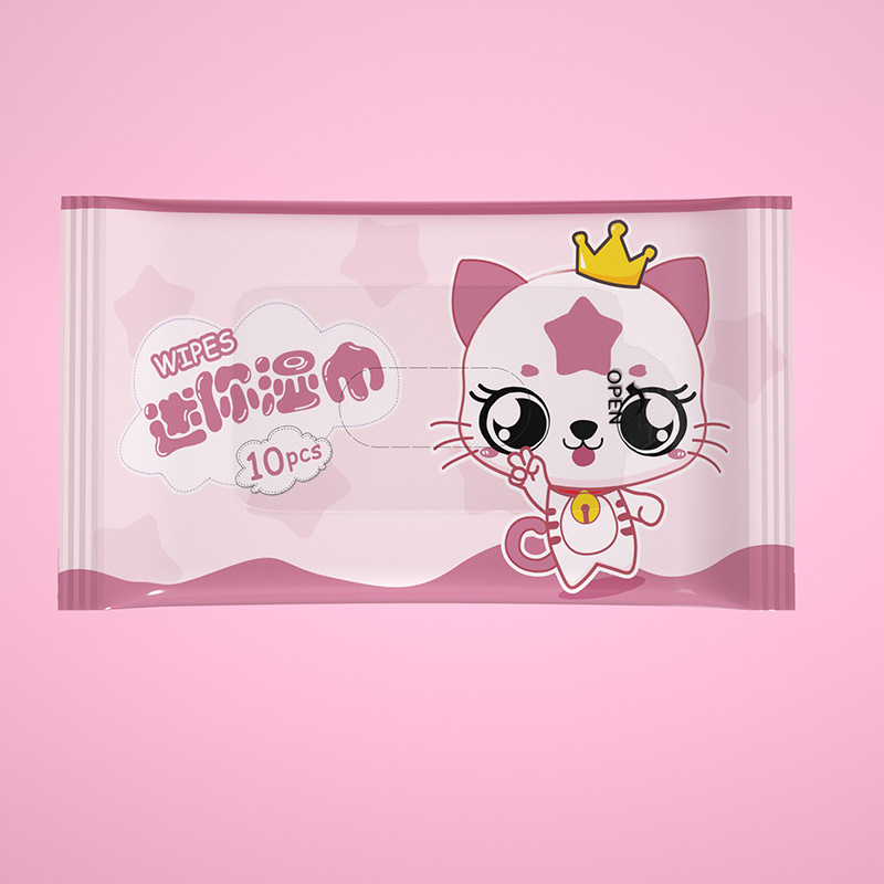 10抽嬰兒濕巾大包的批發手口寶寶專用便攜一次性濕紙巾工廠批發