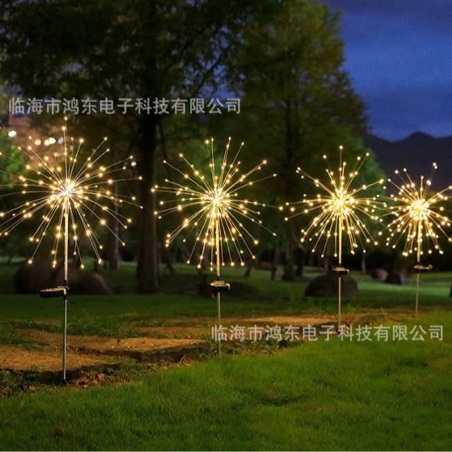 lámpara de fuego artificial solar LED lámpara de suelo lámpara de decoración exterior lámpara solar de jardín lámpara de césped lámpara de medusa solar