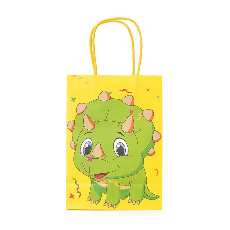 Bolsas de regalo de cumpleaños, bolsas de cartón cartón, bolsas de embalaje para llevar, bolsas de embalaje de regalo de fiesta para niños, bolsas de mano