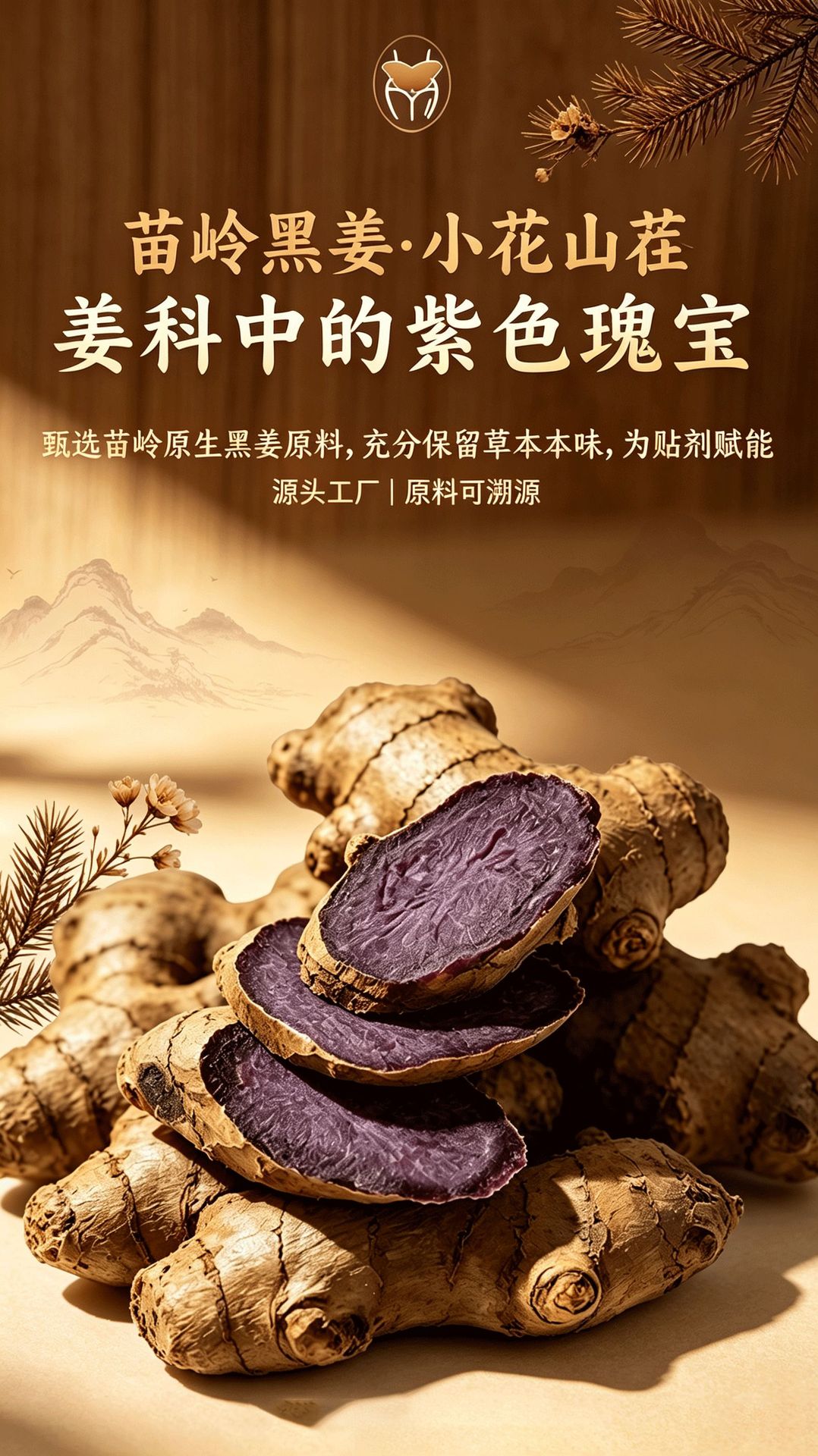 Black Ginger Butterfly Patch Mugwort Moxibustion Sticker for Waist and Belly Warm Care key features
