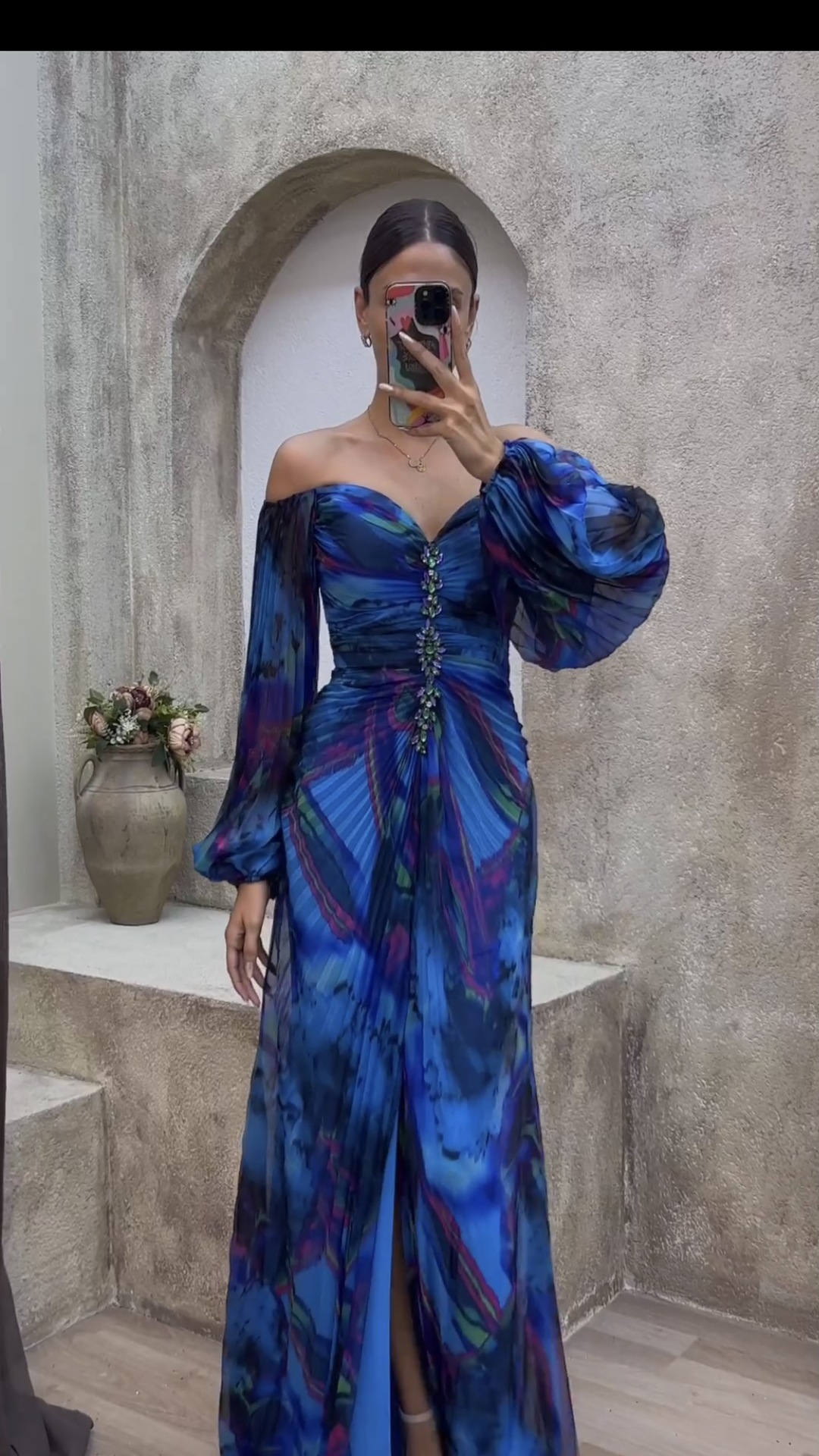 Pleated Long Sleeve Loose Comfortable Casual Women Dress Fashion Casual Daily Wear Dress For Women Spring Autumn Basic Dress_ecoleips.com