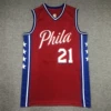 76ers 21 red