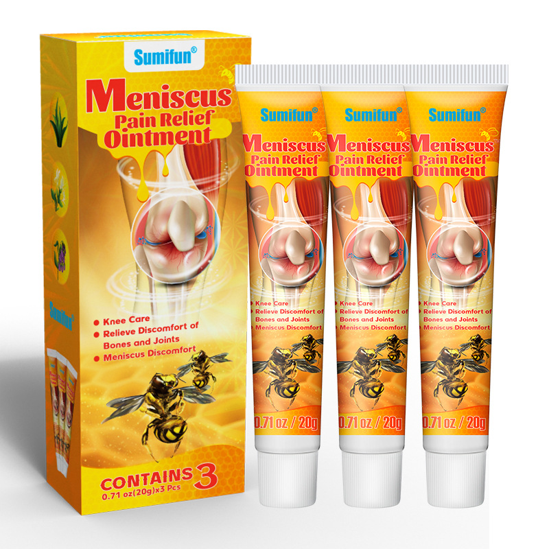 スミフン Amazon越境人気商品 蜂毒シリーズ ケアセット プッシュ式スプレー マッサージクリーム 貼付剤