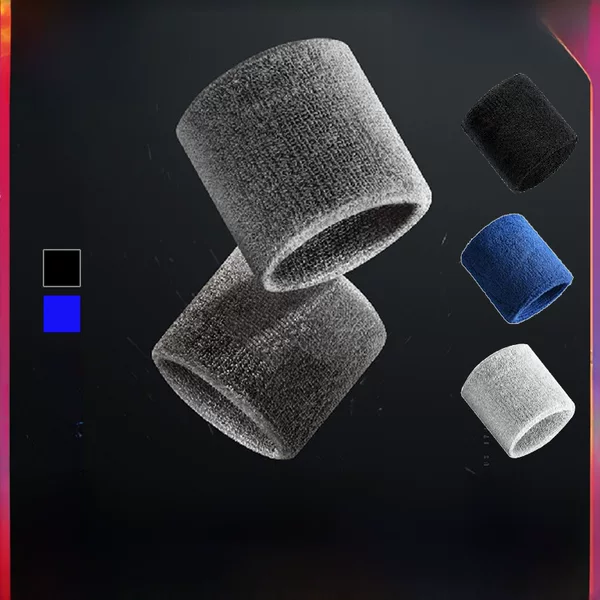 Sweat-Absorbent Towel Wristbands for Sports, Fitness, Running, Basketball, Breathable Cotton Wrist Guards, Wholesale Non-Slip Quick-Drying Protective Gear
