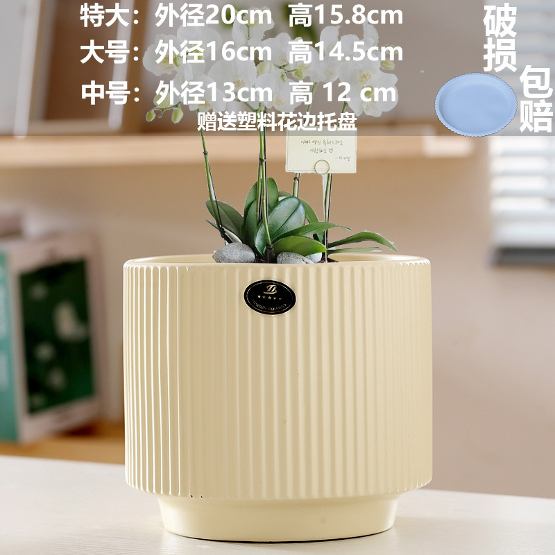 直販の陶器製植木鉢、胡蝶蘭専用鉢、家庭用リビングルーム、一件代発送|undefined
