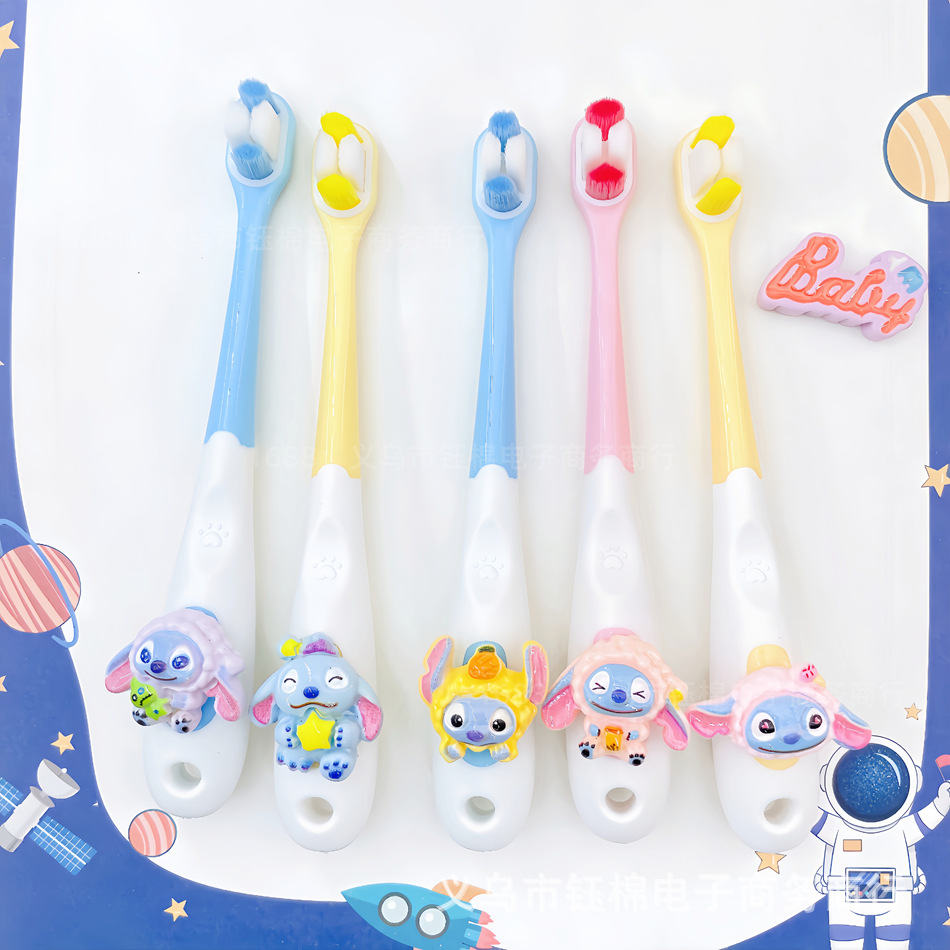 Cepillo de Dientes Infantil de Cerdas Suaves de 3 a 12 Años para Niños image 16