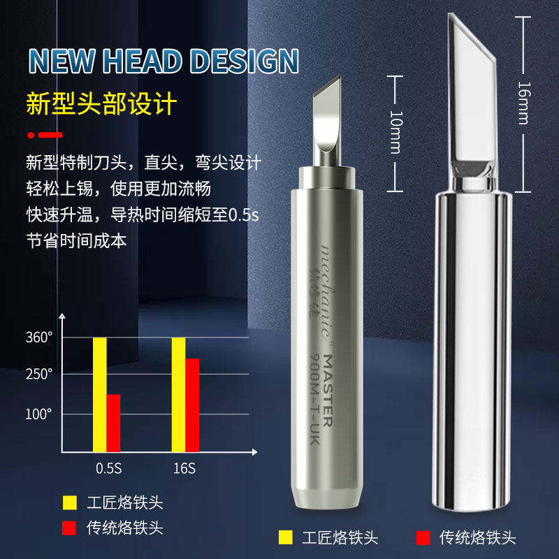 主板精修烙铁头936 900M通用手机维修无铅电烙铁头