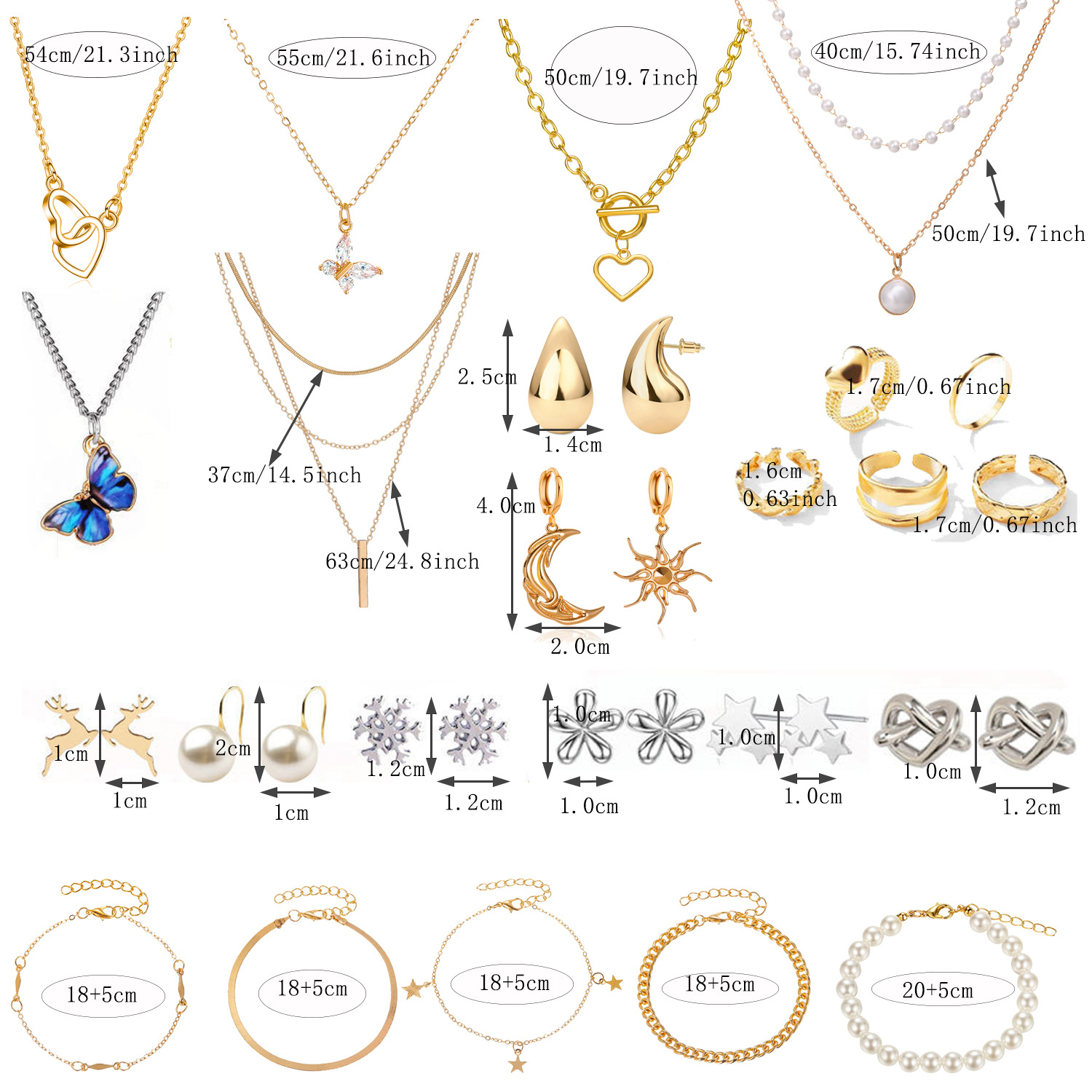 Maison & Jardin Nouveau cadeau de Noël Calendrier de compte à rebours Bijoux de l'Avent Boîte aveugle Boucles d'oreilles Collier Bracelet Coffret cadeau Bijoux Femmes_voghion.com