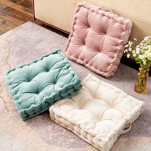 Dutch velvet thickened office pressure relief cushion, waist protection and beautiful buttocks yoga meditation butt dining chair seat cushion