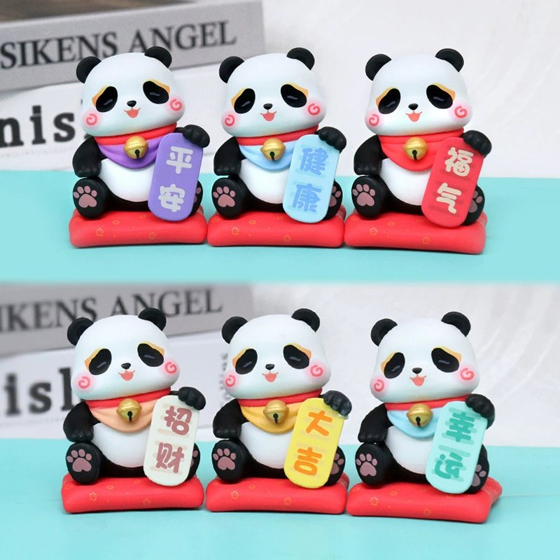 Q-version anime mini figure, cute character collectible, single blind-style figurine (61 g)