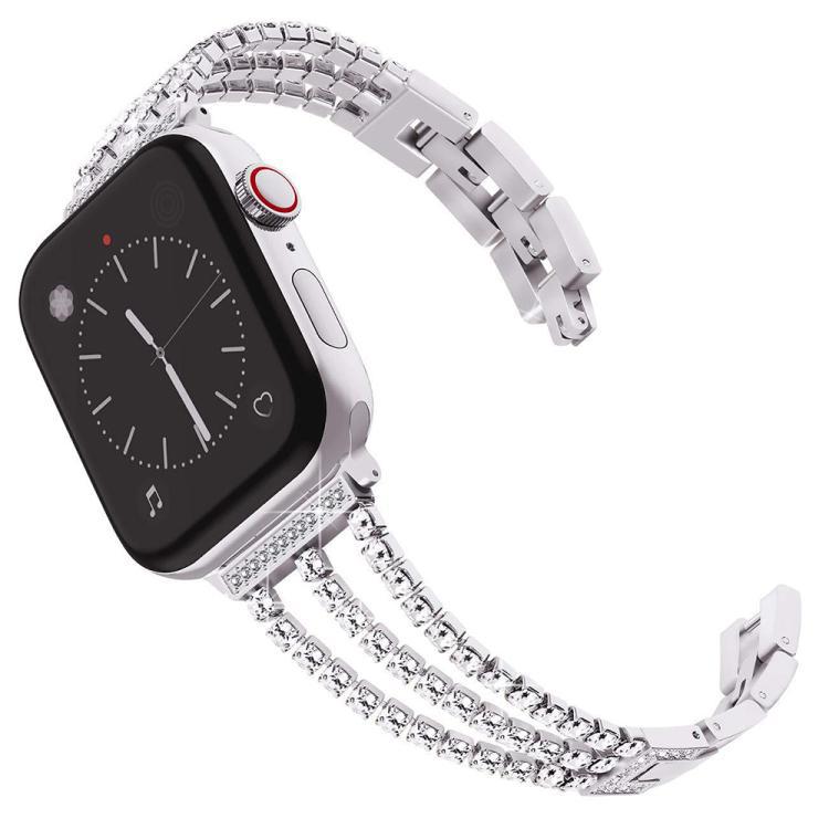 Apple Watch Diamond Metal Bracelet Combination Set es adecuado para 38 - 49mm multi-modelo tres paquetes multi-estilo