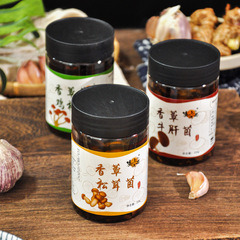 Yunnan specialty mushroom sauce manufacturer source 220g canned bibimbap soy sauce chicken mushroom sauce