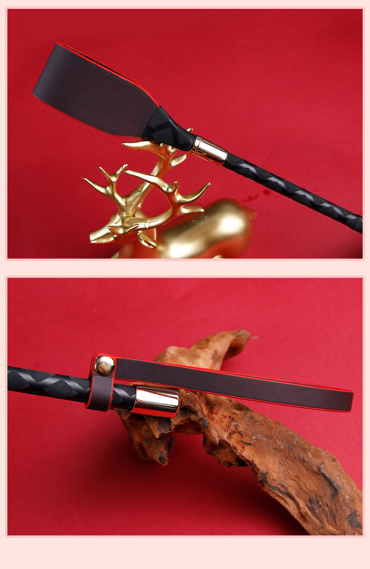 Temperature-Changing Horsewhip 54cm PVC Adult Couple Flirting Sensory Play Tool — detail image 15