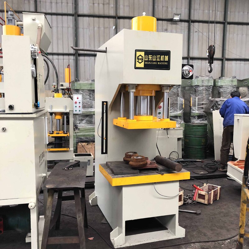 Small single-column hydraulic press price 20 tons rack straightening hydraulic press guide 40 tons square tube punching hydraulic press Small single-column hydraulic press price 20 tons rack straightening hydraulic press guide 40 tons square tube punching hydraulic press