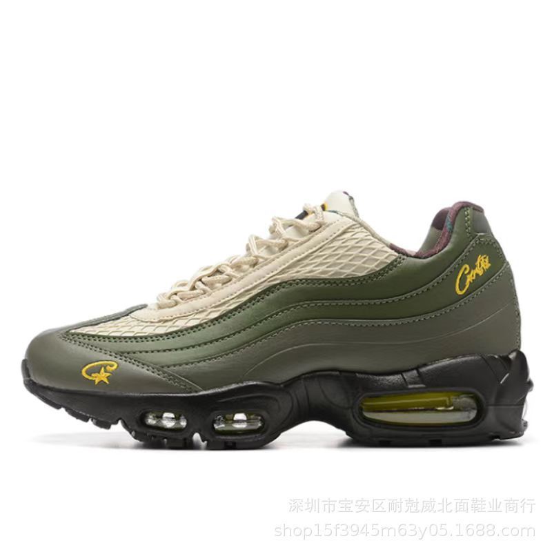 莆田純原2025新男子靴AIR MAX 95復古エアマット靴弾力緩衝女靴ランニングシューズ|undefined