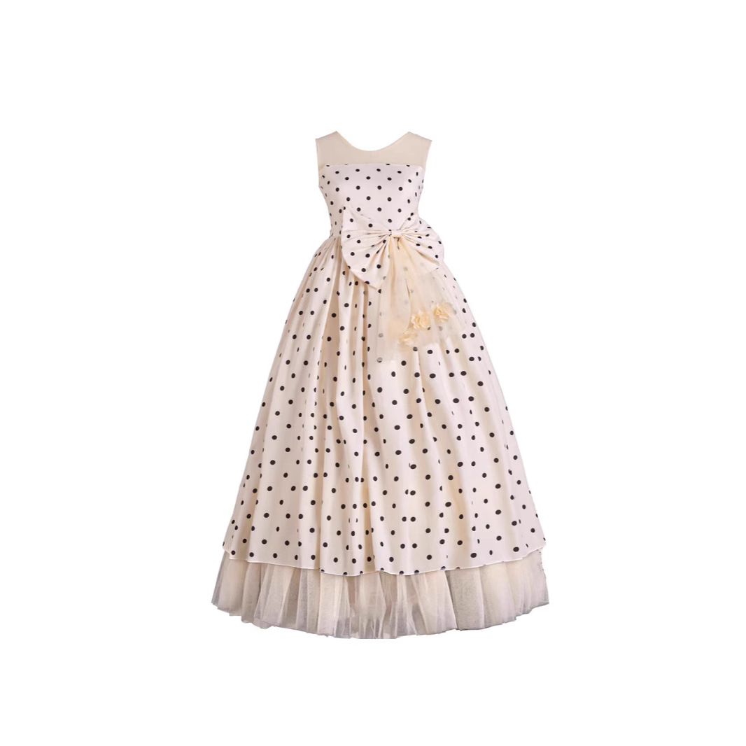 Adolescente vestido de princesa de malla vestido de bar mitzvah vestido de niña de escuela secundaria vestido de padres e hijos vestido de mujer en stock