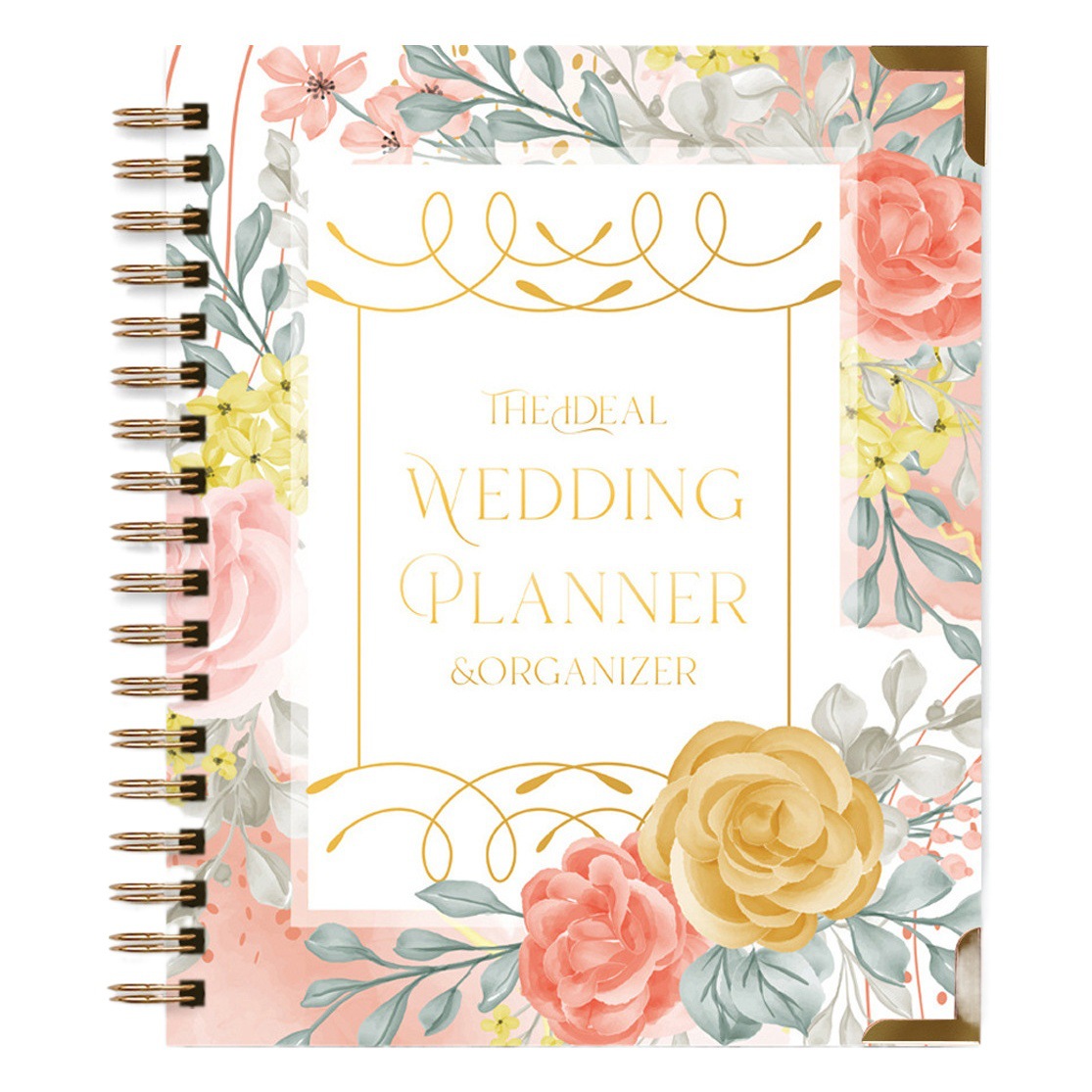 2024 nuevo planificador romántico boda planificación libro de alta apariencia bobina compromiso planificación cuaderno al por mayor