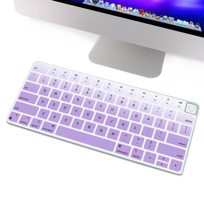 For Apple 2021 Bluetooth Keyboard A2449 A2450 Magic Keyboard Silicone Keyboard Film