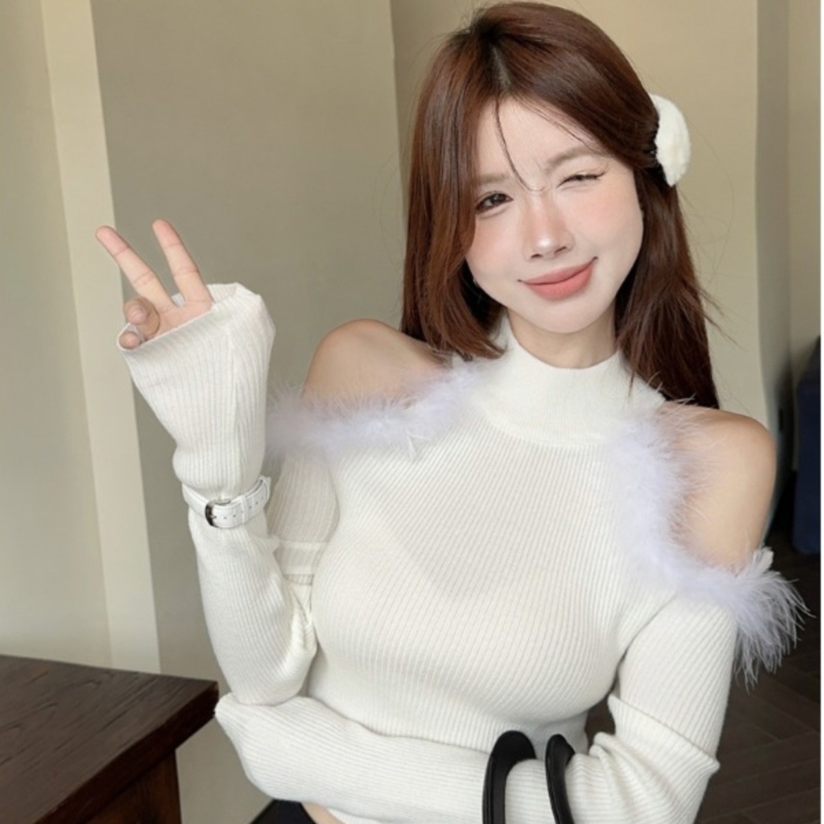 Knitted sweater