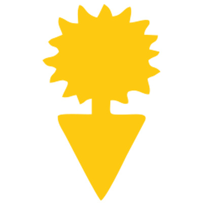 Placa atrapada de insectos transfronterizos doble cara trampa de moscas de forma extraña trampa de insectos placa amarilla patrón de pegamento de insectos trampa