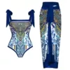 Blue double-sided set