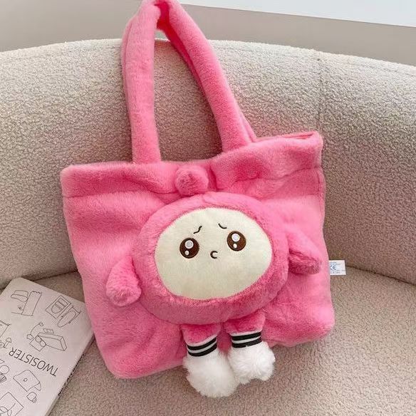 핑크 에그맨 핸드백