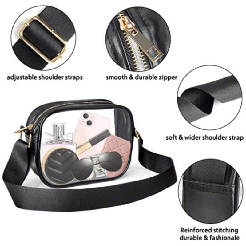 Amazon transparente spot 50 silla pvc mochila mochila de viaje al aire libre mochila impermeable bolsa de cambio al por mayor