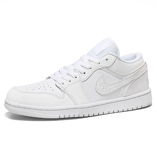 AJ1 low -gang full white