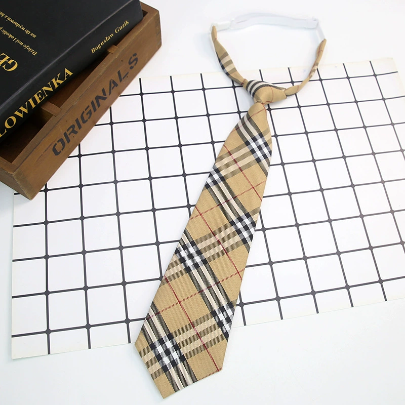 Student Uniform Bow Set — Bow Tie & Ribbon Accessory, plaid school style, adjustable strap